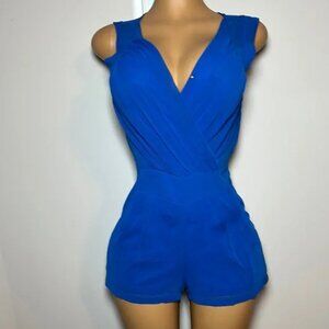 Doe & Rae Royal Blue Romper
